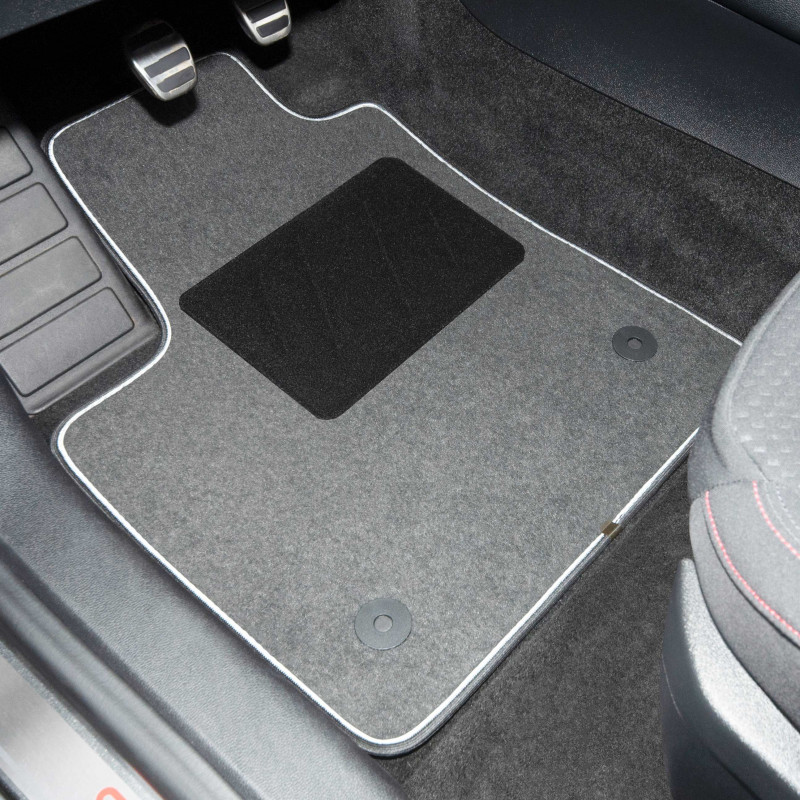 Fahrer- Fußmatte passend für Audi A5 S5 (8T/alle) Premium Qualität Velours A