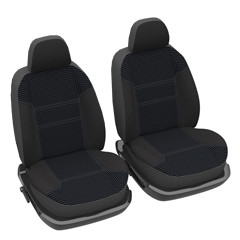 GUOKMN 9 Stück Maßgeschneidertes Autositzbezüge Sitzbezug aus PU Leder  Komplett Set für VW T-Cross 2019-2023,Airbag Compatible,Wasserdicht