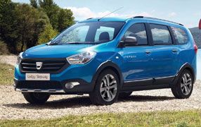 Maßgefertigte Sitzbezüge Velours Stripes TrueColorRot für Dacia
