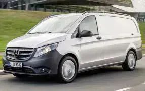 Sitzbezüge Auto für Mercedes-Benz Vito (2014-2019) - Autositzbezüge  Universal Schonbezüge für Autositze - Auto-Dekor - Comfort 2+1 - schwarz  schwarz