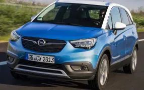 Auto Sitzbezüge für Opel Crossland X in Anthrazit Komplett